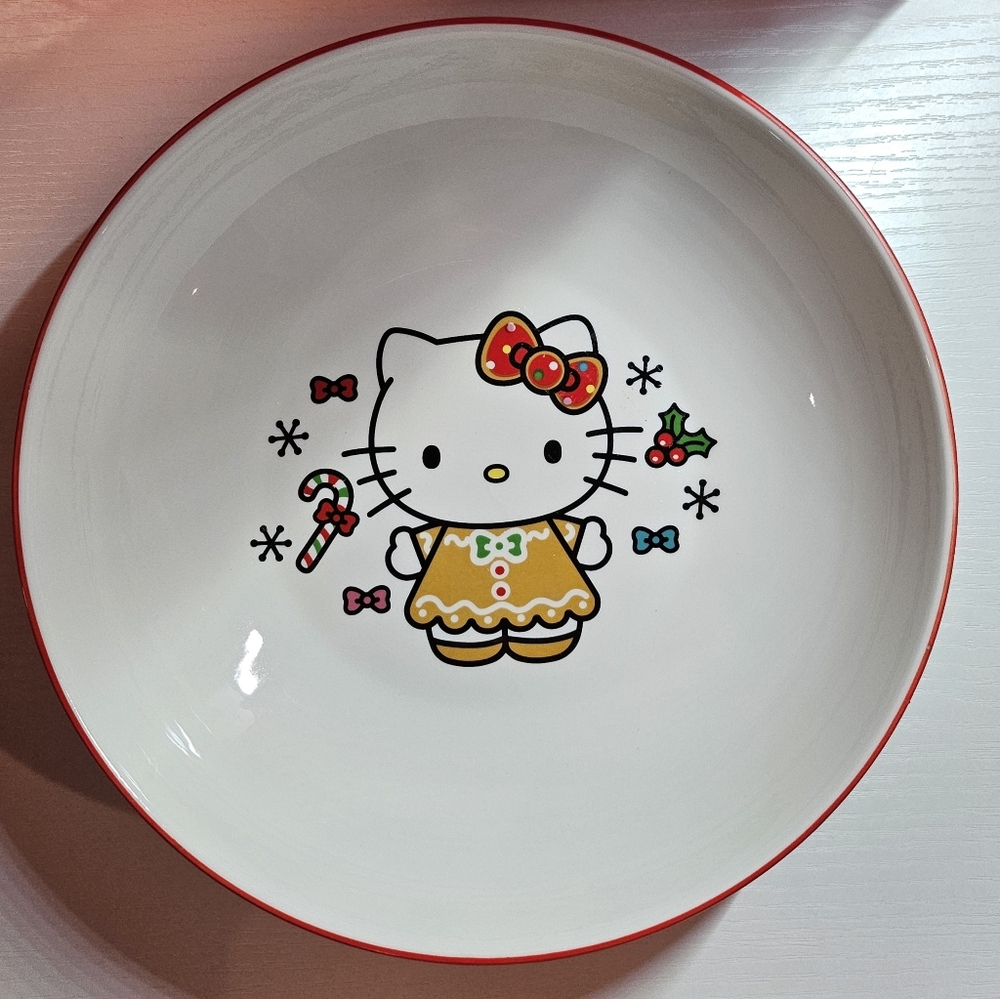 Hello Kitty Gingerbread Christmas Bowls Set of 3
